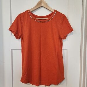 3 for $20 LOFT Outlet • Pom Pom Detail Tee